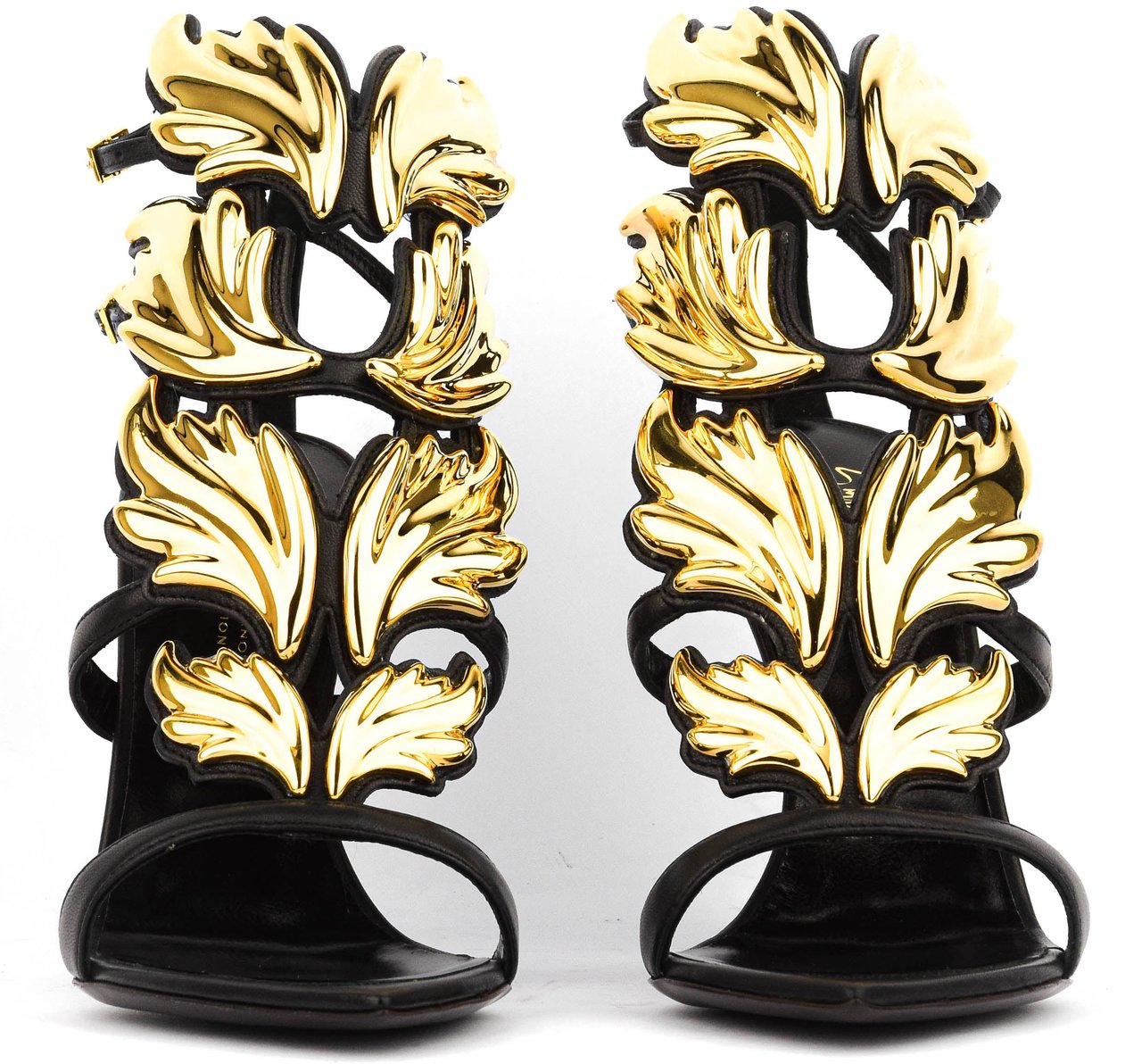 Giuseppe Zanotti New Cruel Black/gold Zwart
