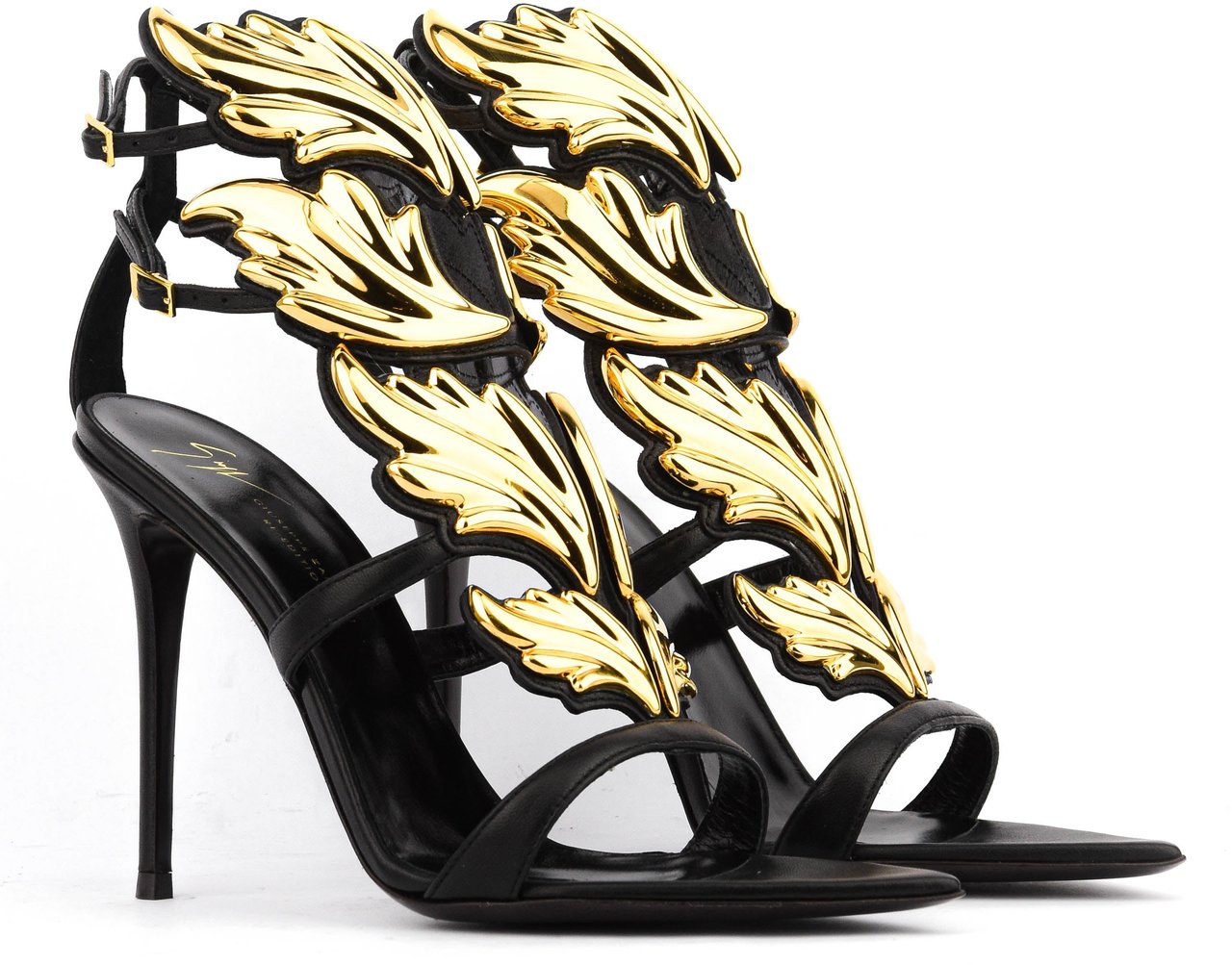 Giuseppe Zanotti New Cruel Black/gold Zwart