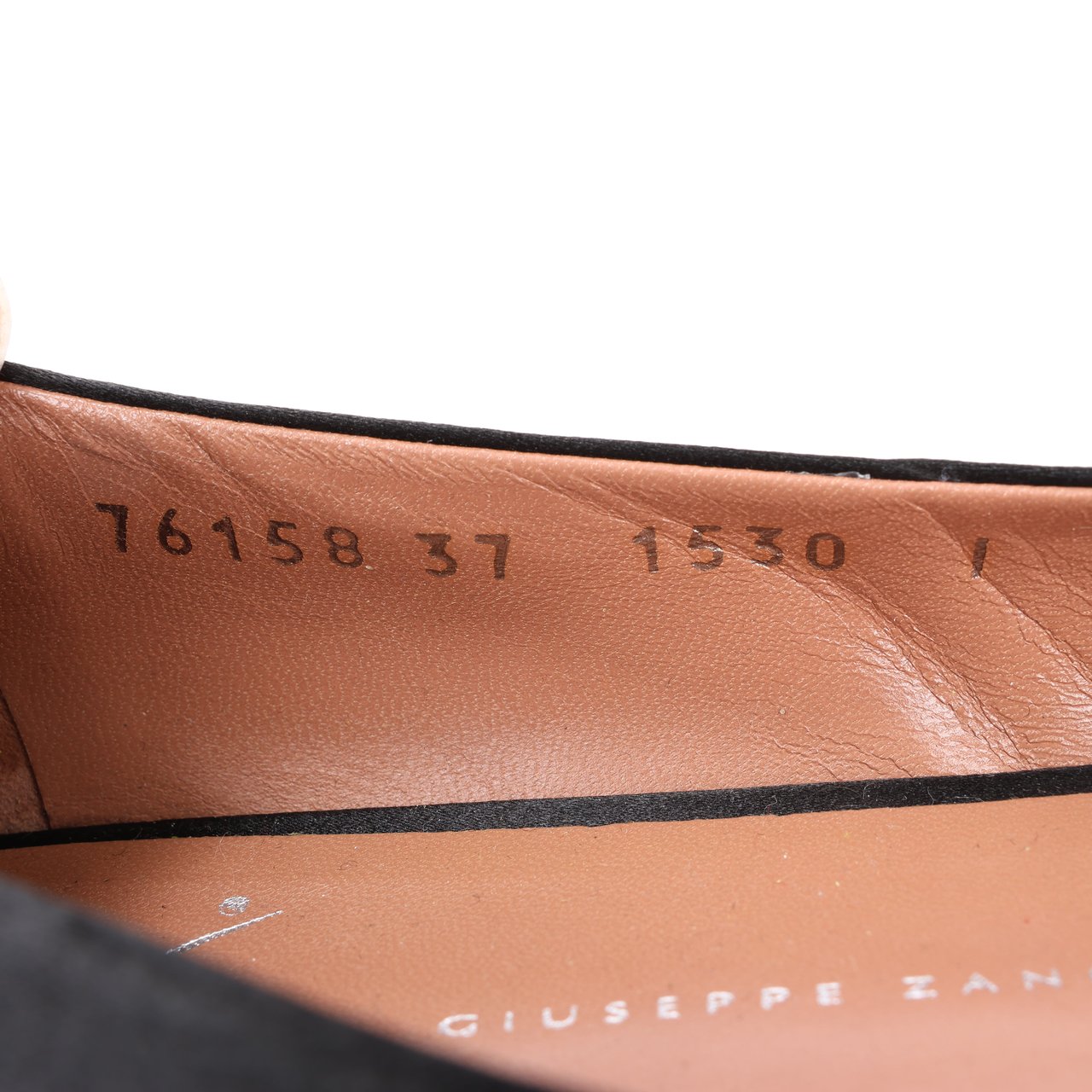 Giuseppe Zanotti Giuseppe Zanotti Black Ballet Flats with Bow in Size 37 EU Zwart