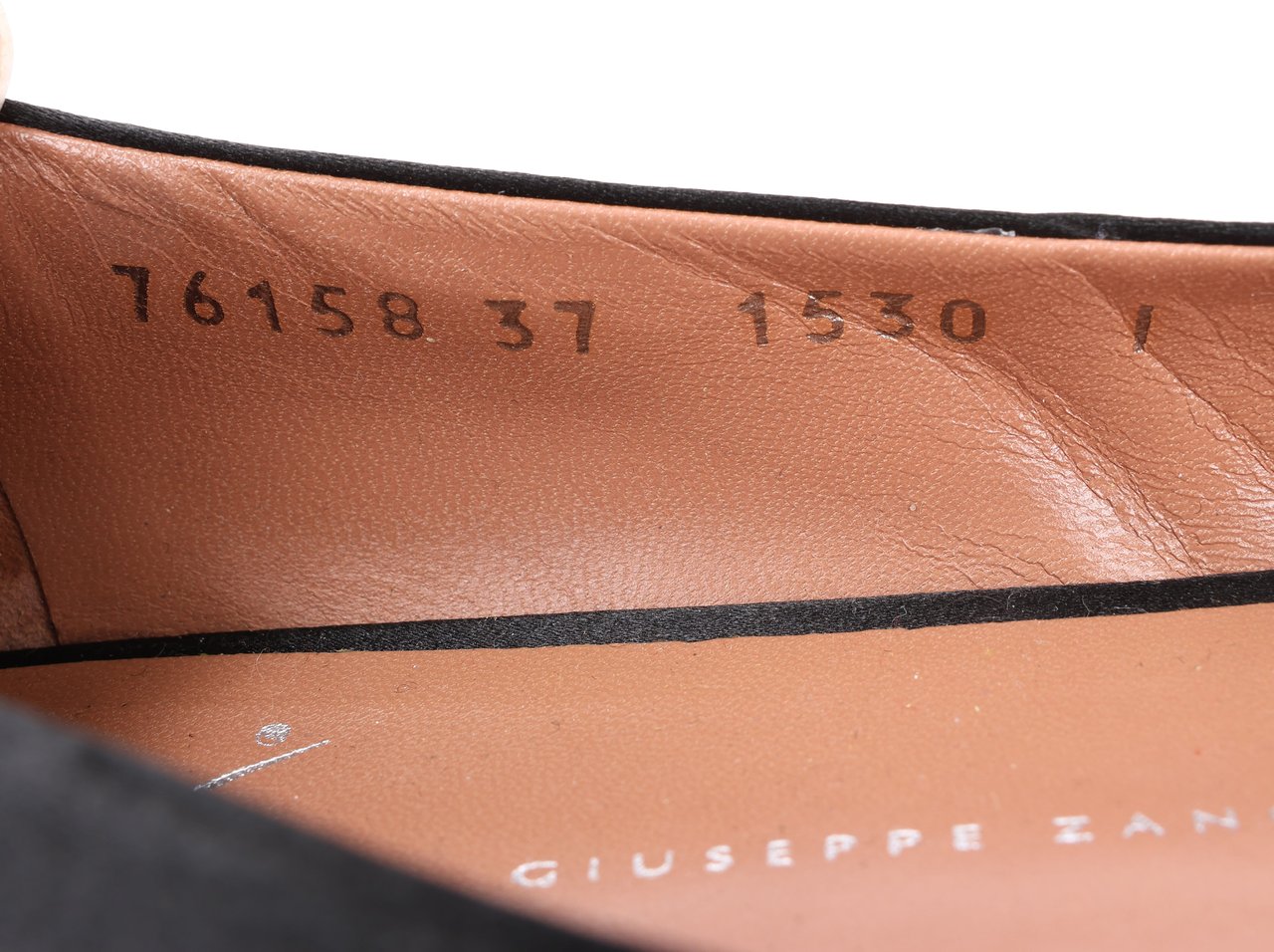 Giuseppe Zanotti Giuseppe Zanotti Black Ballet Flats with Bow in Size 37 EU Zwart