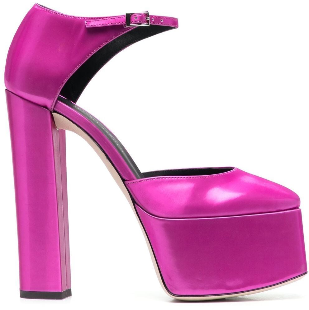 Giuseppe Zanotti With Heel Fuchsia Roze