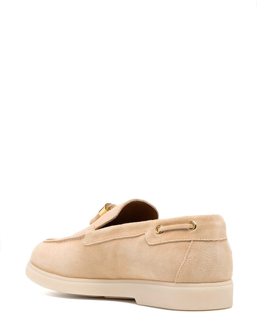 Giuseppe Zanotti Velours Beige Beige