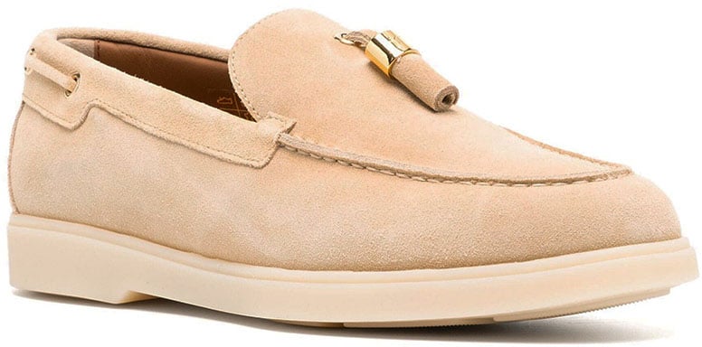 Giuseppe Zanotti Velours Beige Beige