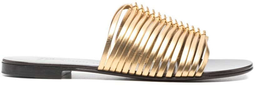 Giuseppe Zanotti Sandals Golden Goud