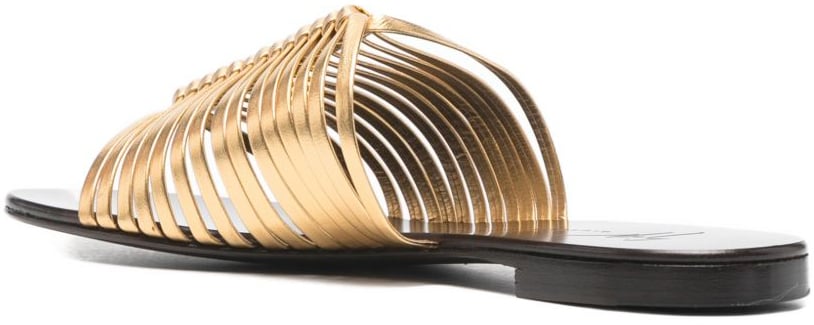 Giuseppe Zanotti Sandals Golden Goud