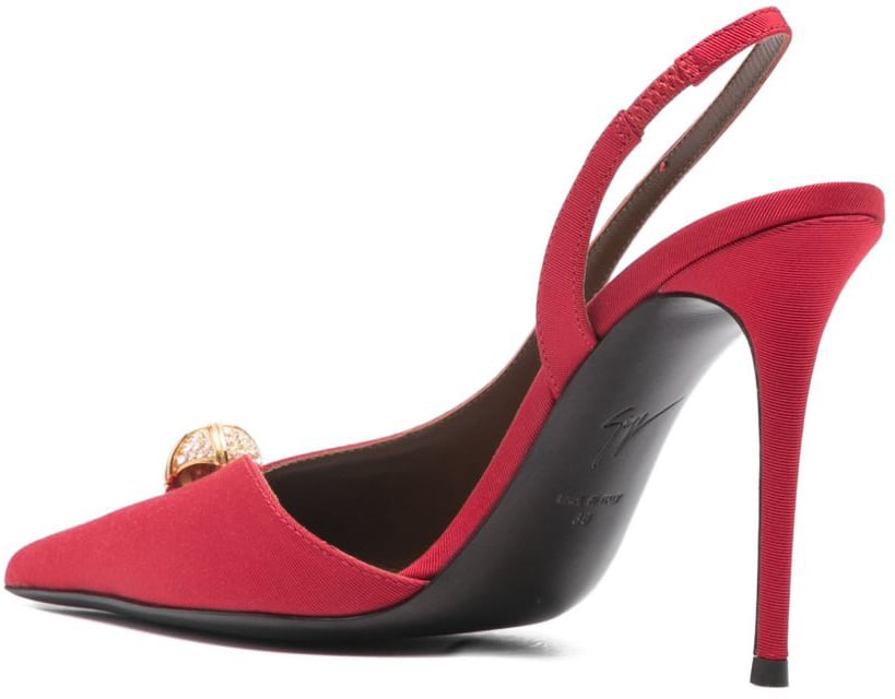 Giuseppe Zanotti With Heel Red Rood