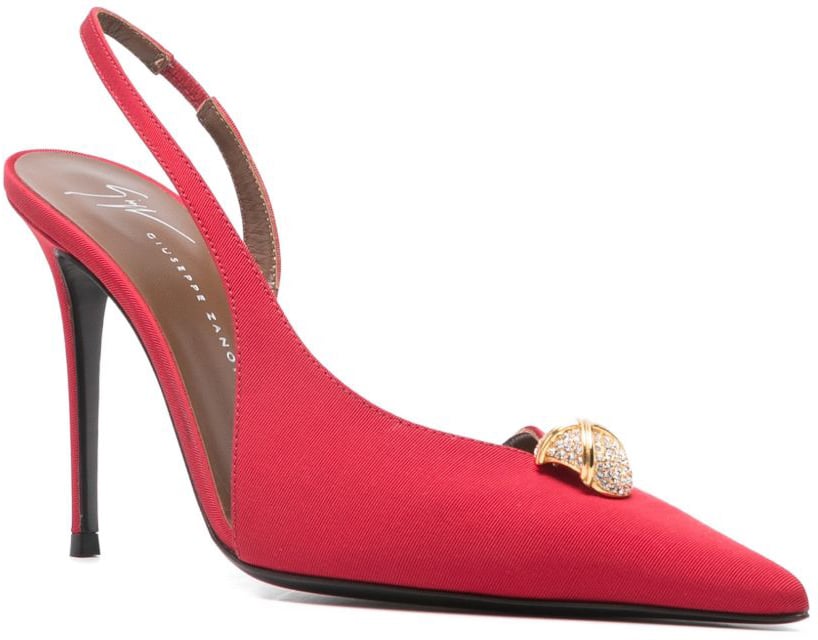 Giuseppe Zanotti With Heel Red Rood