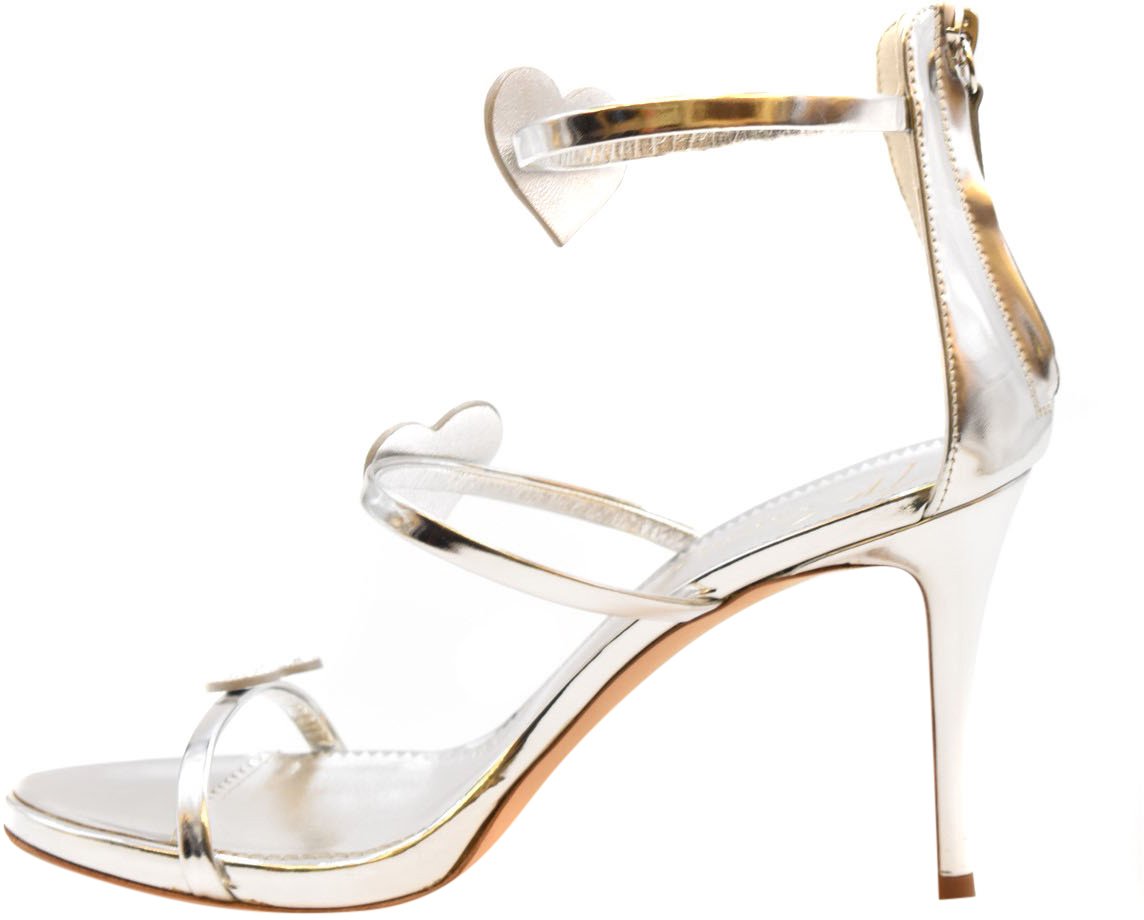 Giuseppe Zanotti Sandals Silver Zilver