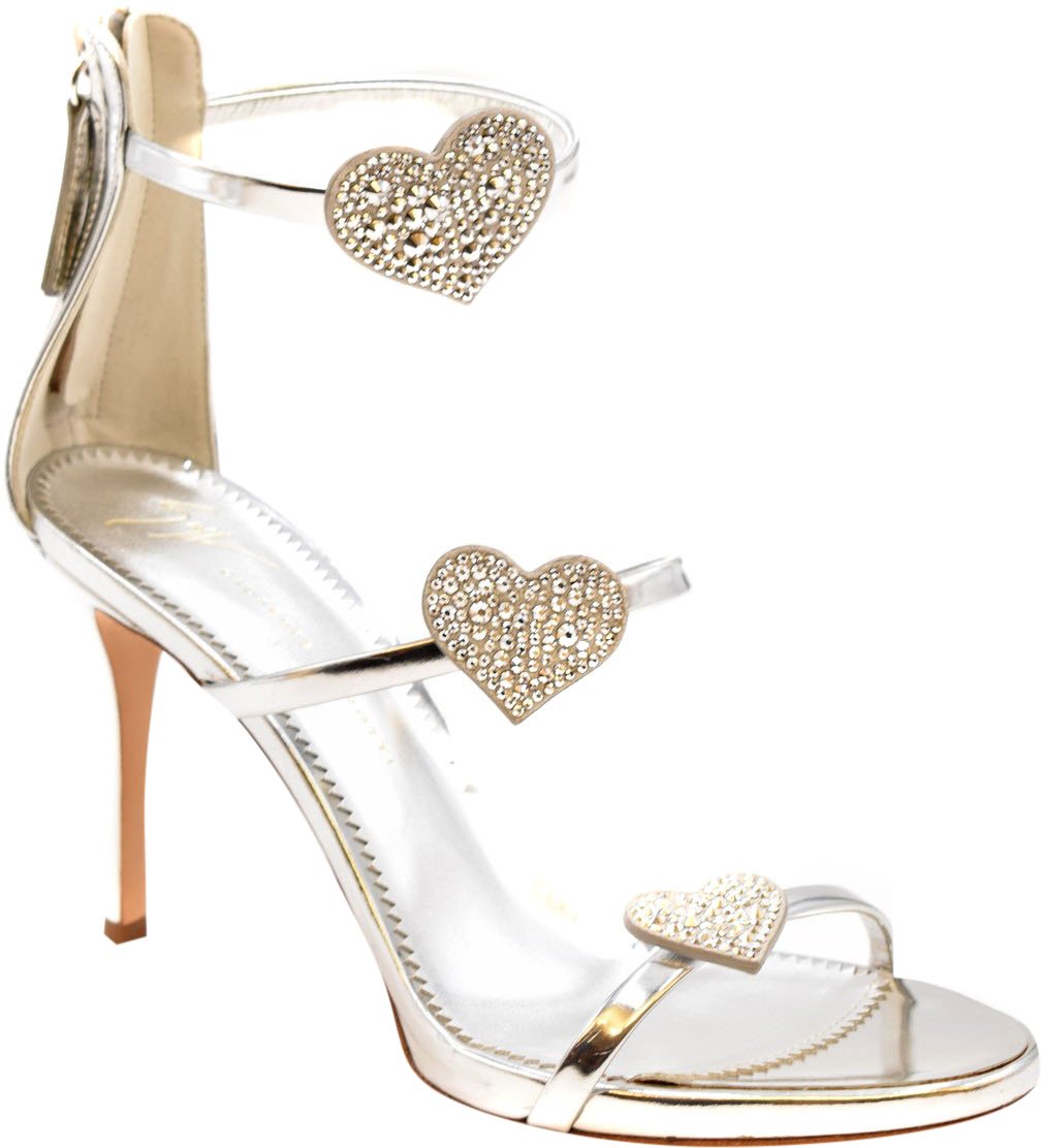 Giuseppe Zanotti Sandals Silver Zilver