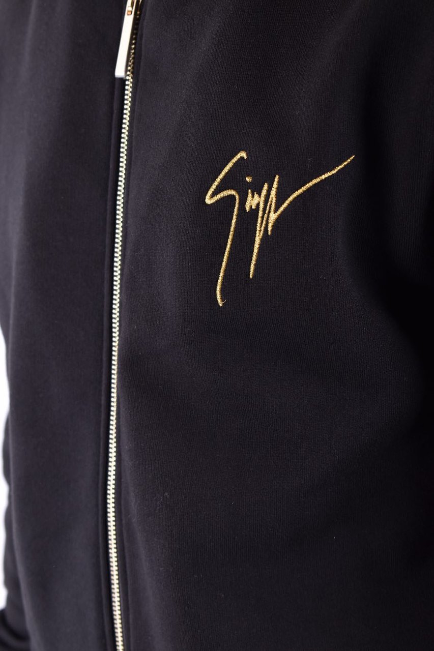 Giuseppe Zanotti GIUSEPPE ZANOTTI Black Sweatshirts Zwart