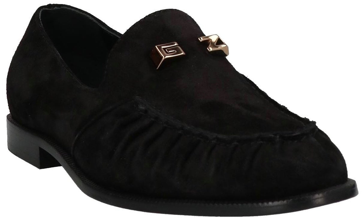 Giuseppe Zanotti Giuseppe Zanotti Leather Loafers Zwart