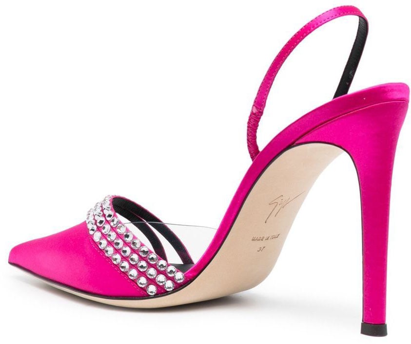 Giuseppe Zanotti With Heel Fuchsia Roze