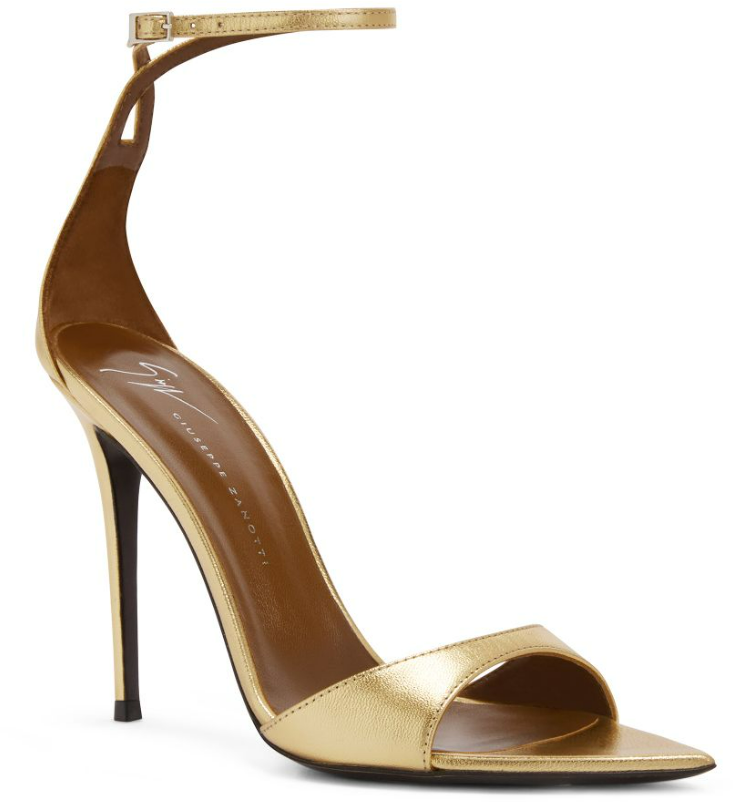 Giuseppe Zanotti Sandals Golden Goud