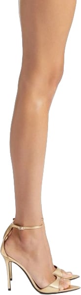 Giuseppe Zanotti With Heel Oro Goud