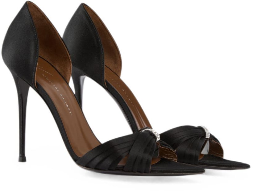 Giuseppe Zanotti With Heel Black Zwart