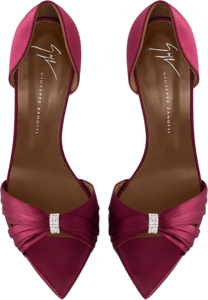 Giuseppe Zanotti With Heel Bordeaux Maroon