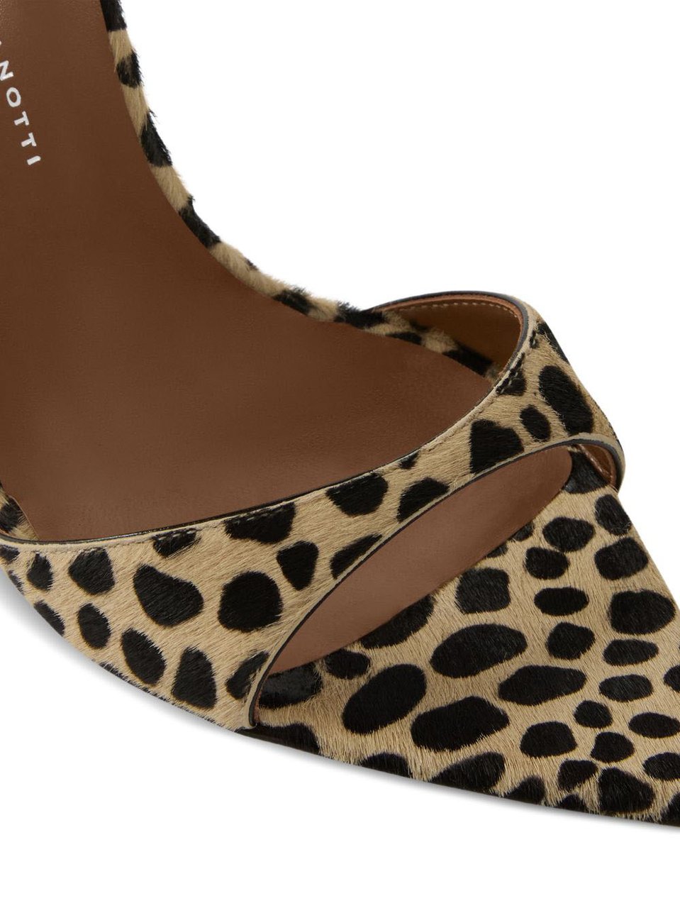 Giuseppe Zanotti With Heel Leopard Print Beige