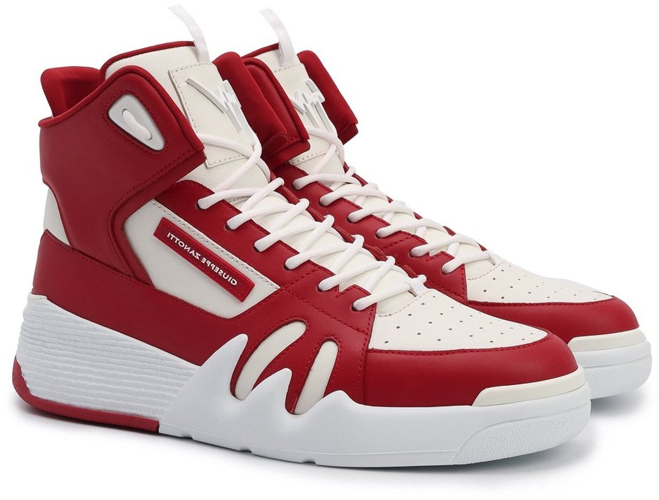 Giuseppe Zanotti Giuseppe Zanotti Talon High-Top Sneakers Rood