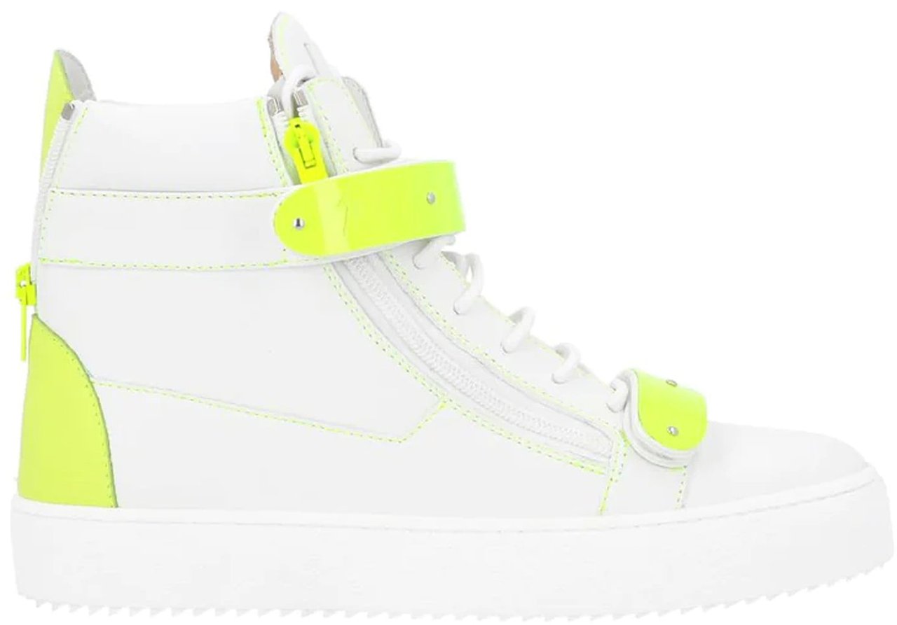 Giuseppe Zanotti Giuseppe Zanotti Leather Sneakers Wit