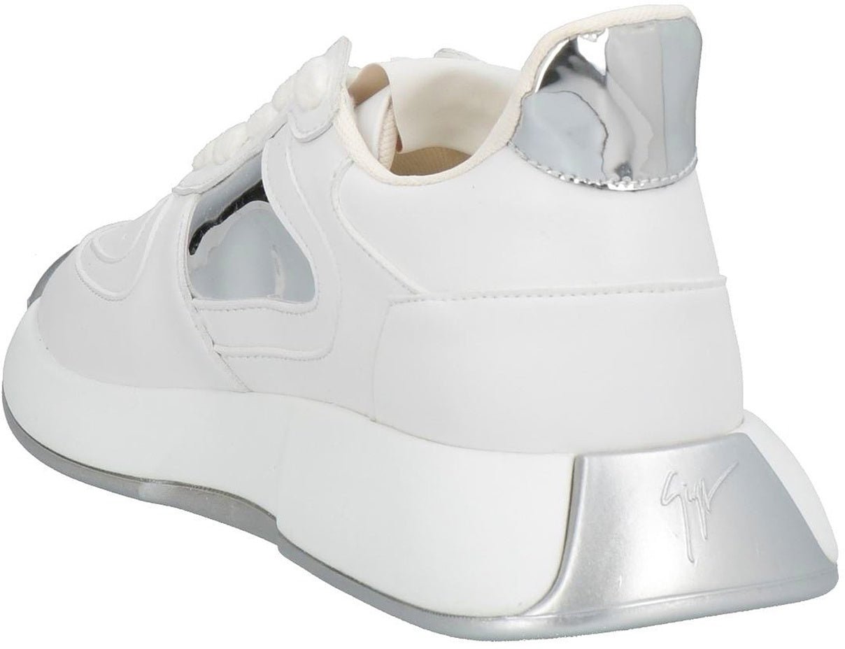Giuseppe Zanotti Giuseppe Zanotti Leather Sneakers Wit