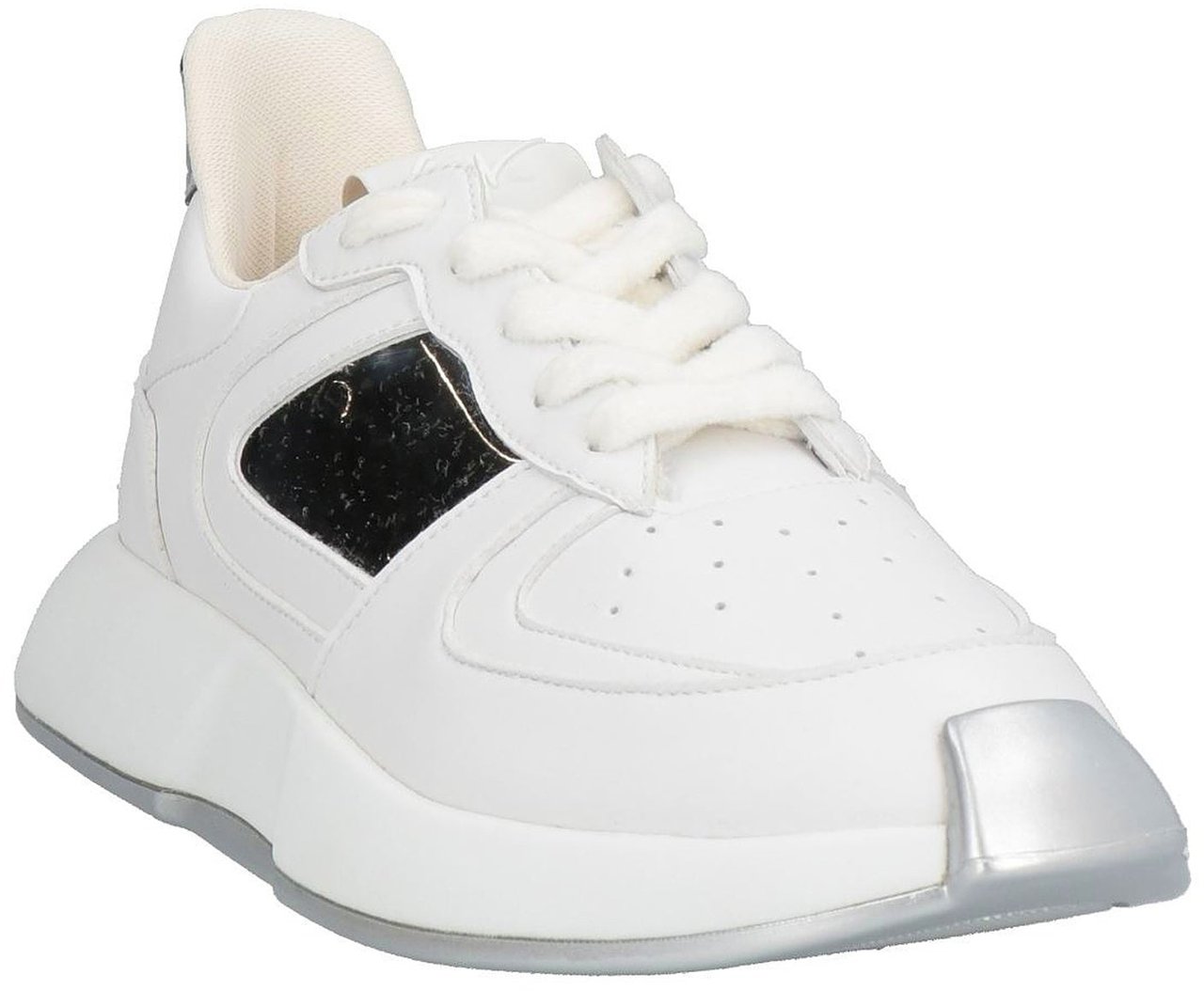 Giuseppe Zanotti Giuseppe Zanotti Leather Sneakers Wit