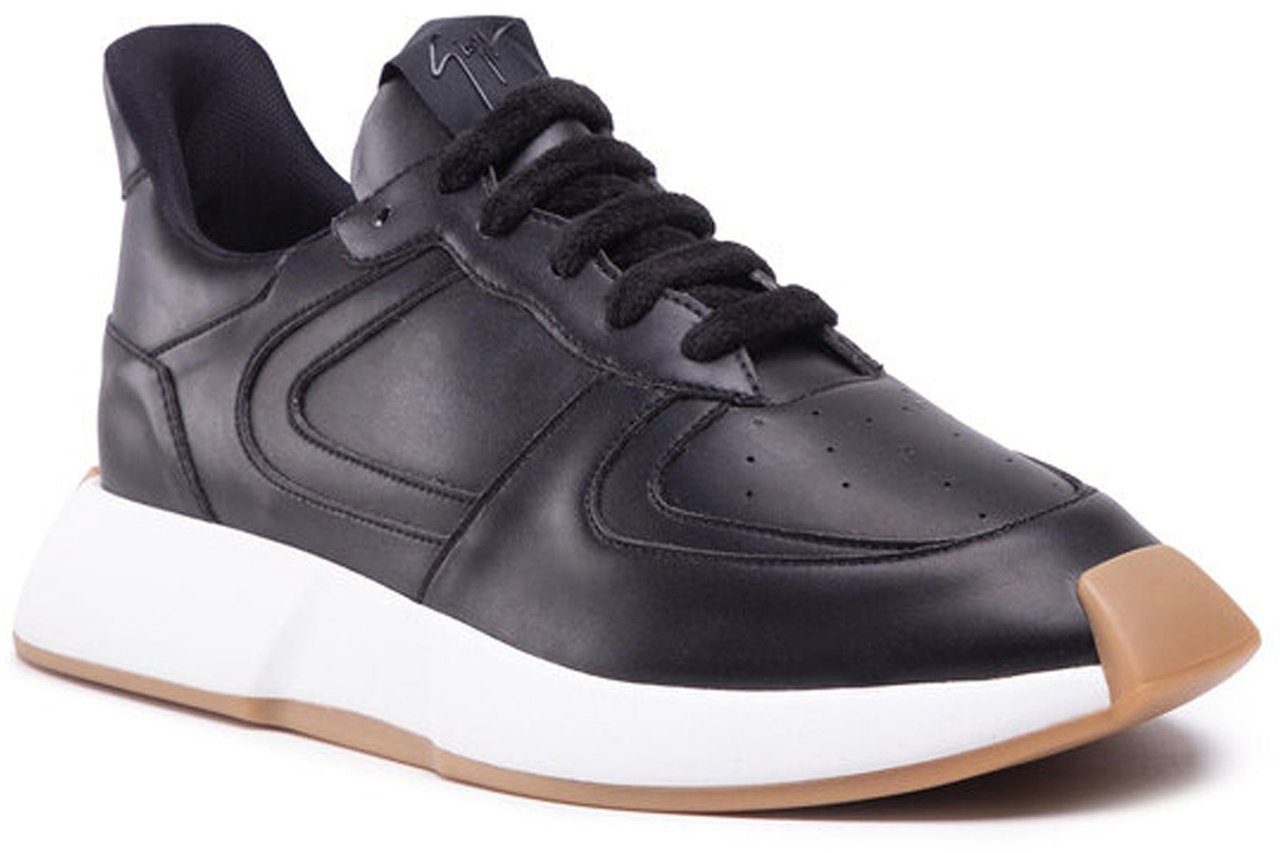 Giuseppe Zanotti Giuseppe Zanotti Leather Sneakers Zwart