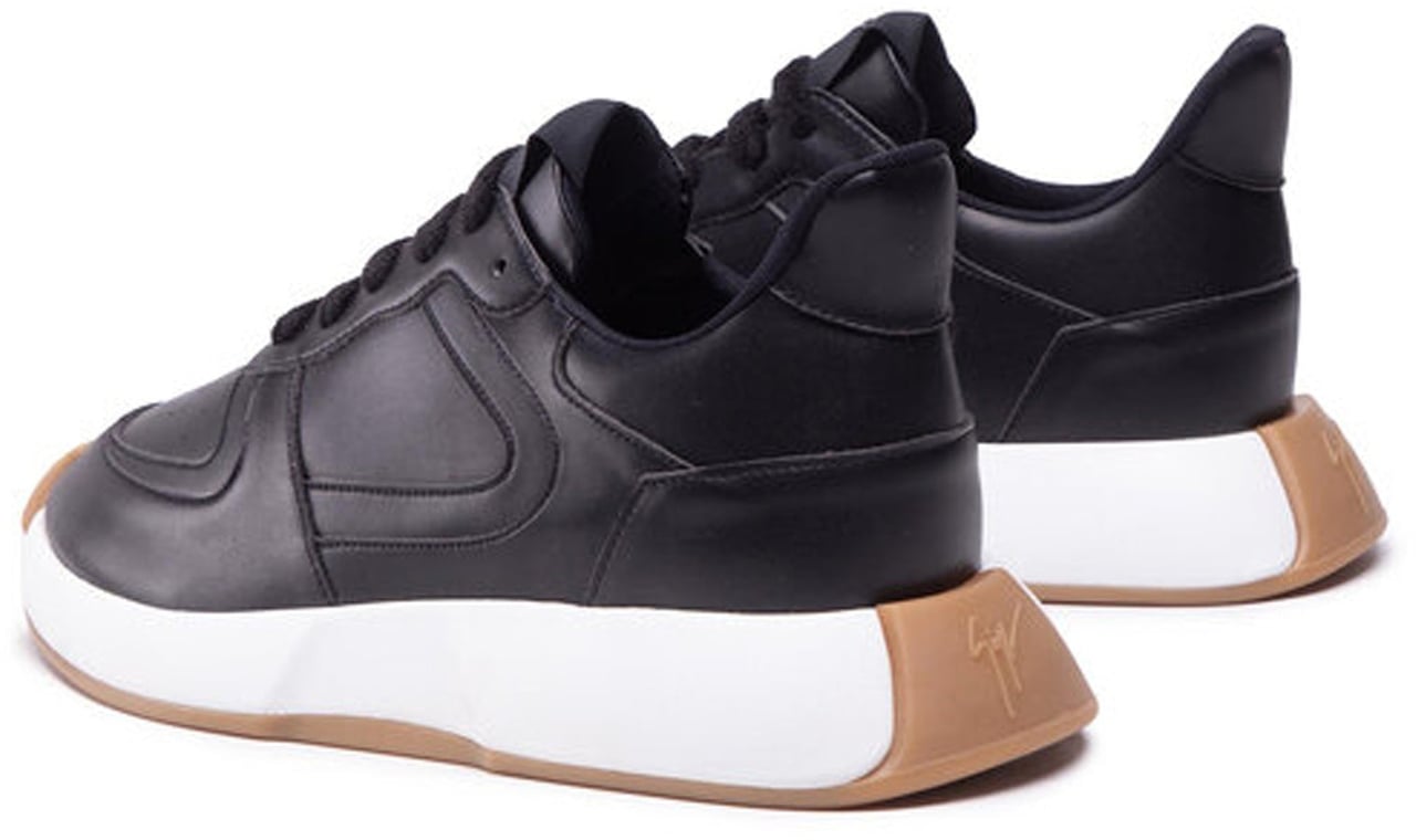 Giuseppe Zanotti Giuseppe Zanotti Leather Sneakers Zwart