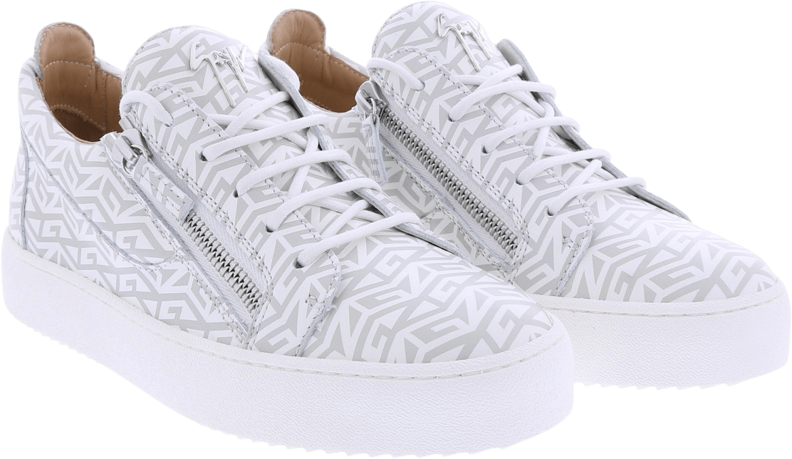 Giuseppe Zanotti Heren Scarpa Vitello Elenoire Wit