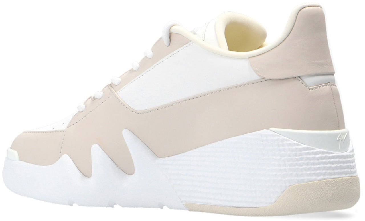 Giuseppe Zanotti Giuseppe Zanotti Talon Leather Sneakers Wit