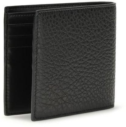 Givenchy Givenchy Black Calf Leather Bos Taurus Wallet Zwart