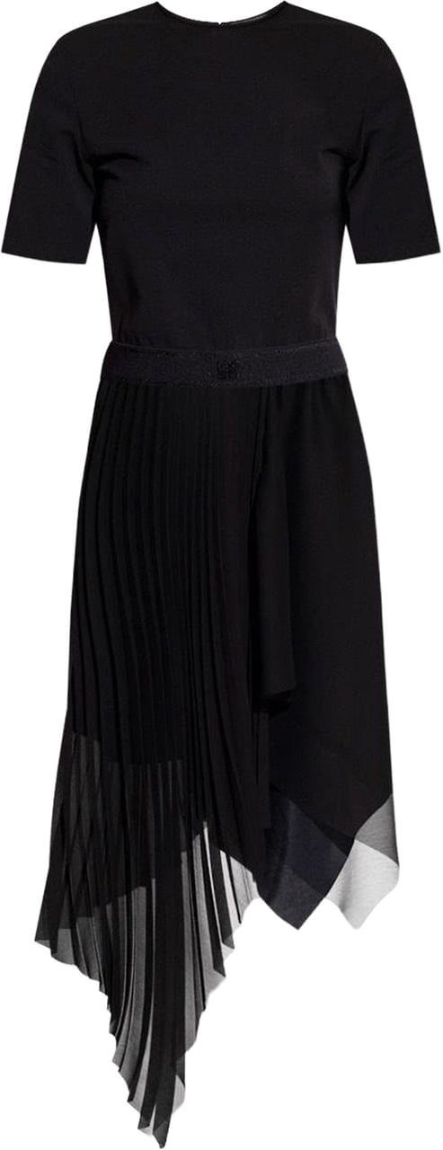 Givenchy Asymmetrical Dress Zwart