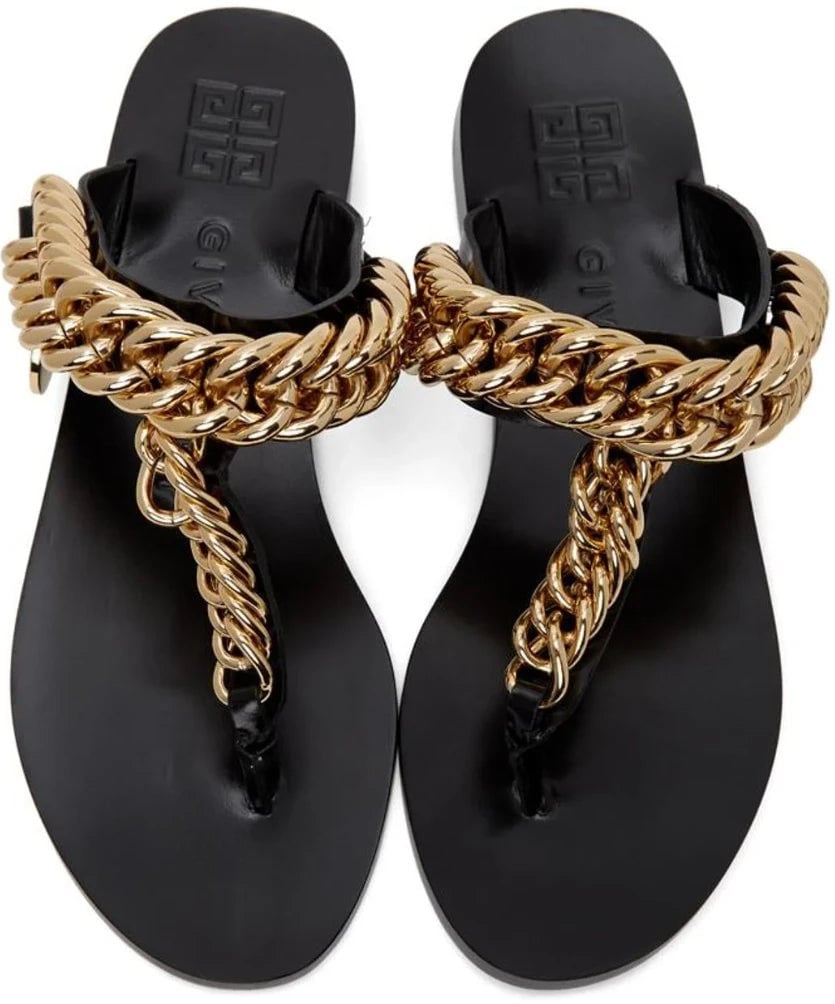 Givenchy Givenchy 2° Choice Sandals Black Woman Dierenprint