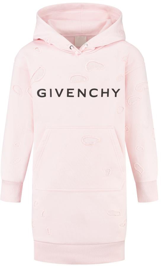 Givenchy Jurk Met Kap Roze