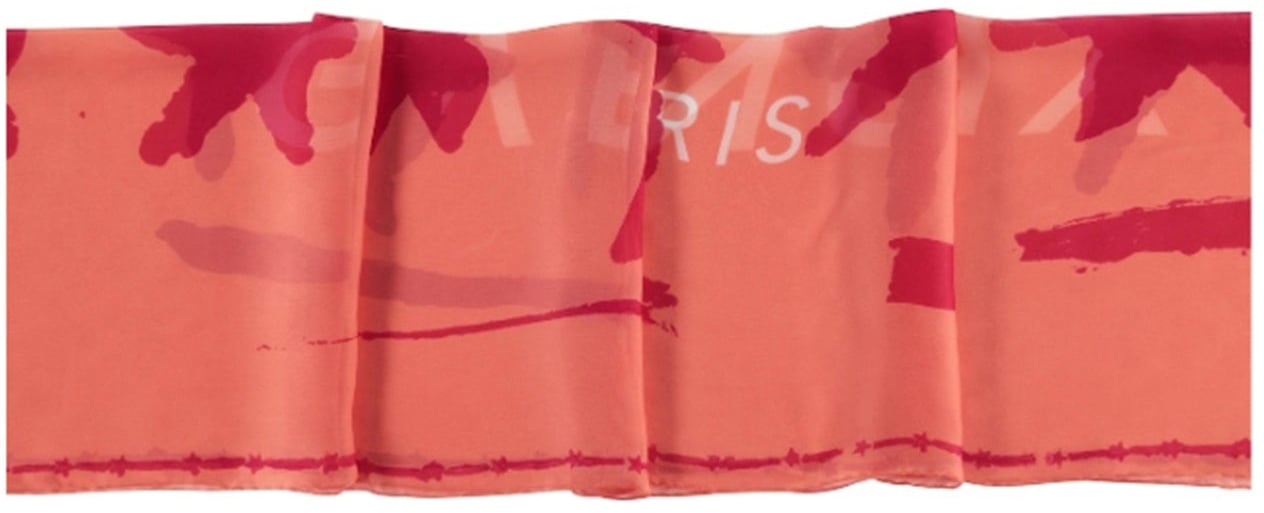 Givenchy Logo Silk Scarf Divers