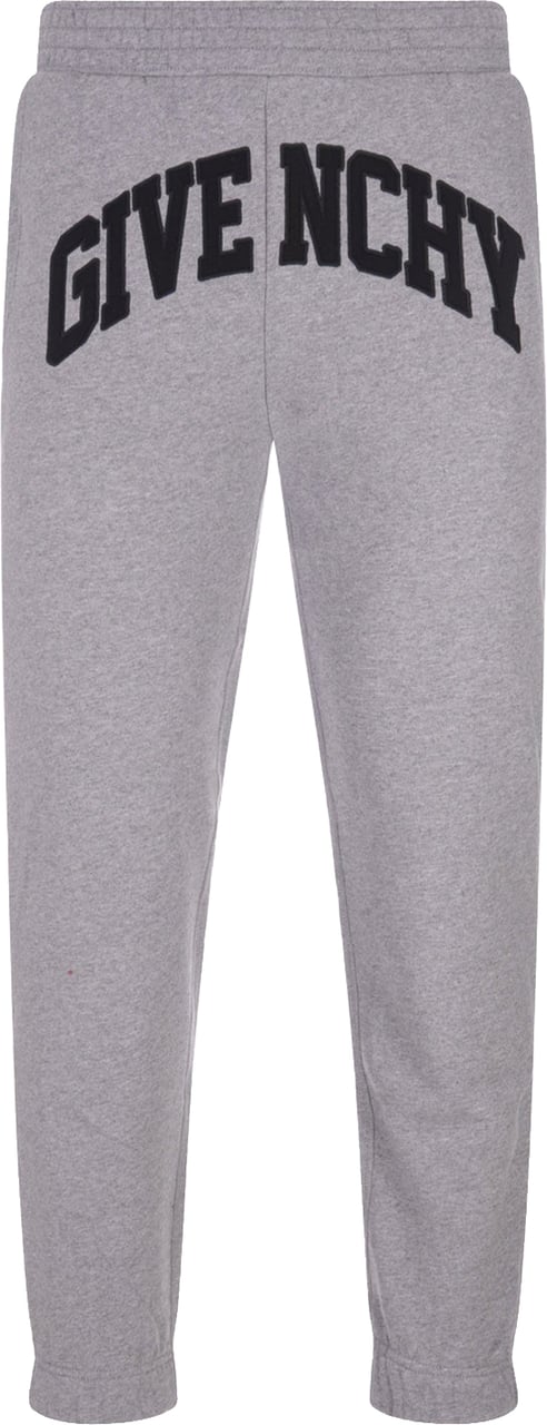 Givenchy Cotton Logo Sweatpants Grijs
