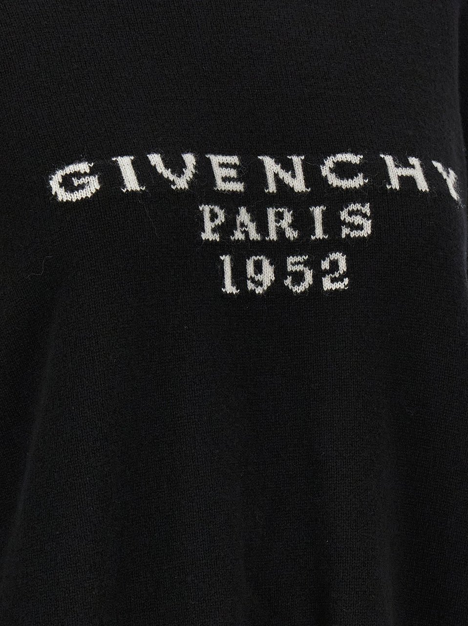 Givenchy Black Wool Cardigan Zwart