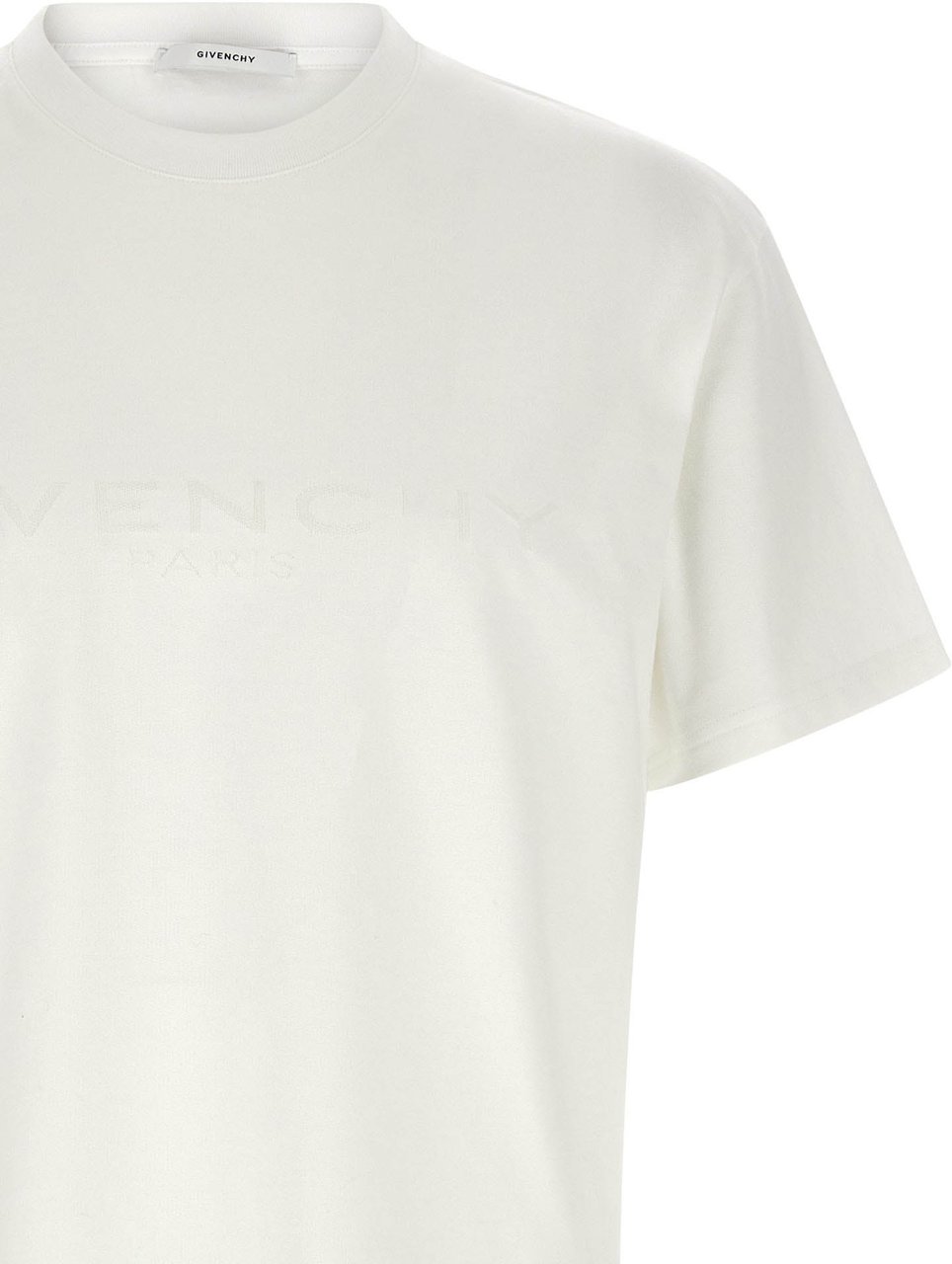 Givenchy White Cotton T-Shirt Divers