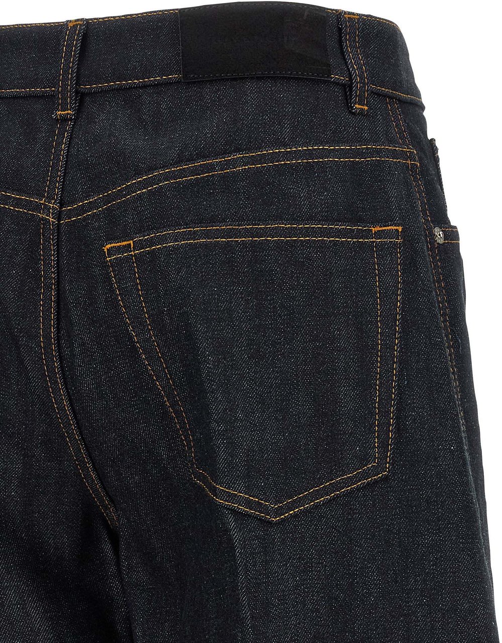 Givenchy Blue Cotton Flared Jeans Blauw