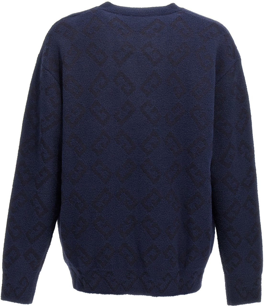 Givenchy Blue Wool Cardigan Blauw