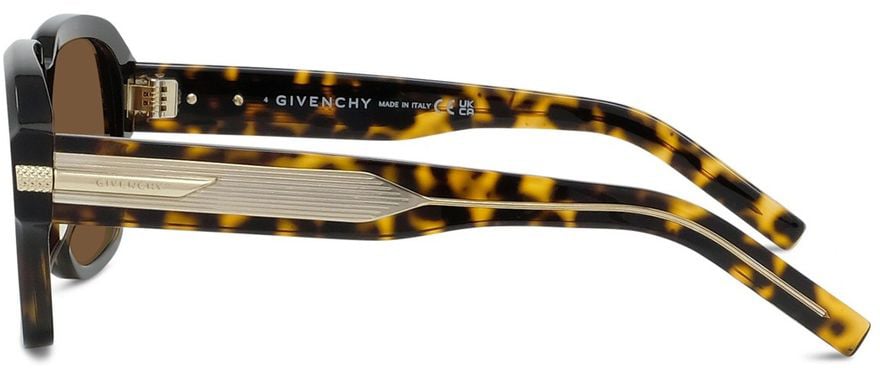 Givenchy Gv One Geometric Acetate Sunglasses Bruin