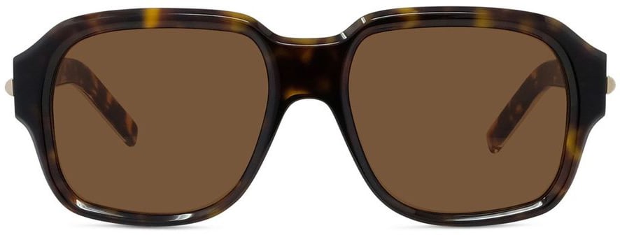 Givenchy Gv One Geometric Acetate Sunglasses Bruin