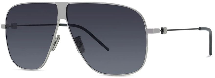 Givenchy Gv Speed Pilot-Shape Silver Frame Sunglasses Grijs