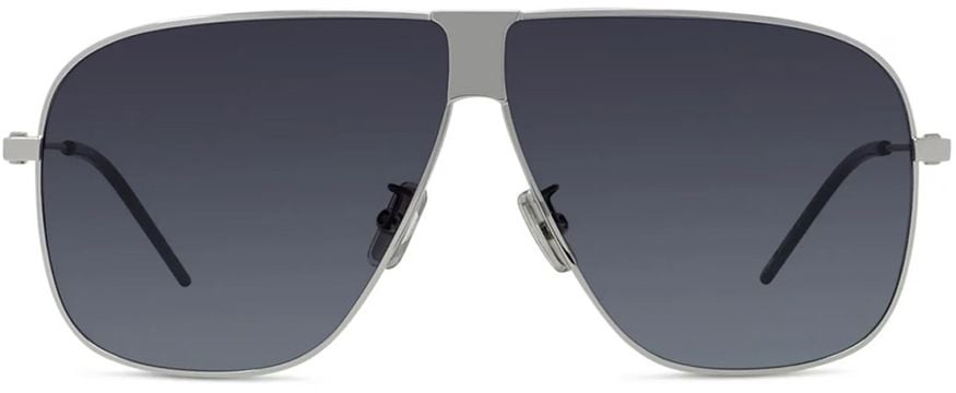 Givenchy Gv Speed Pilot-Shape Silver Frame Sunglasses Grijs