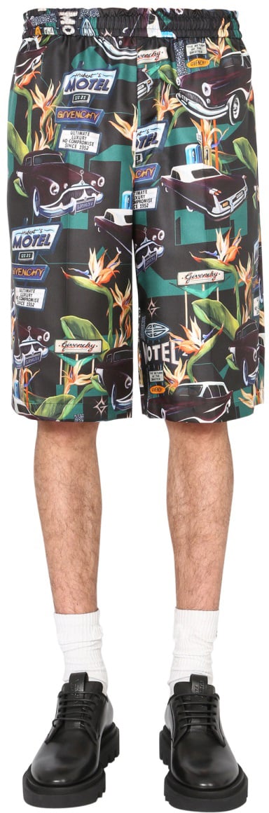 Givenchy SILK BERMUDA Zwart