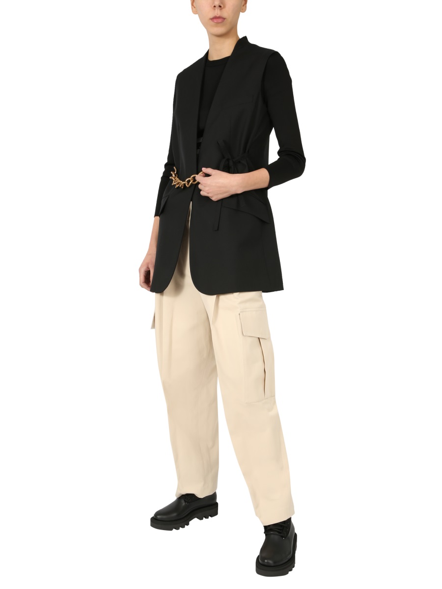 Givenchy JACKET WITHOUT SLEEVES Zwart