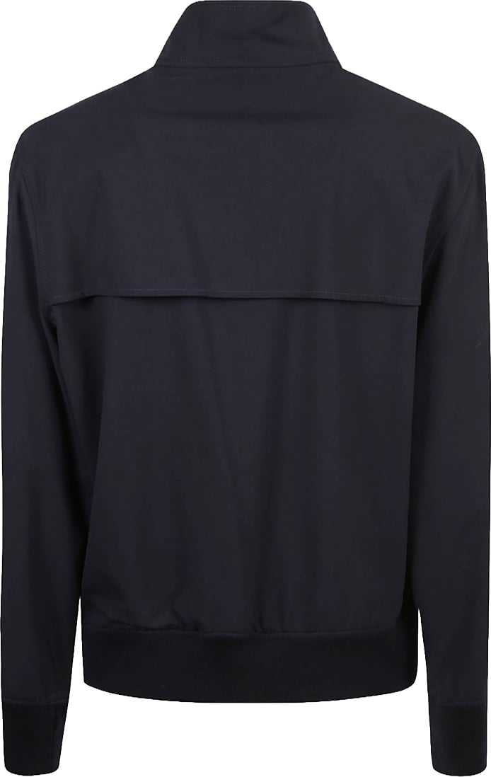Givenchy Tailored Black Coat With High Collar Blauw