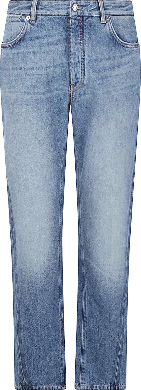 Givenchy Medium Blue Relaxed Fit Jeans Blauw