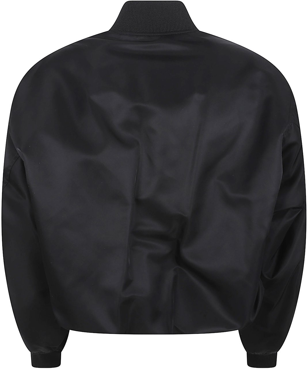Givenchy Cocoon Silhouette Black Bomber Jacket Zwart