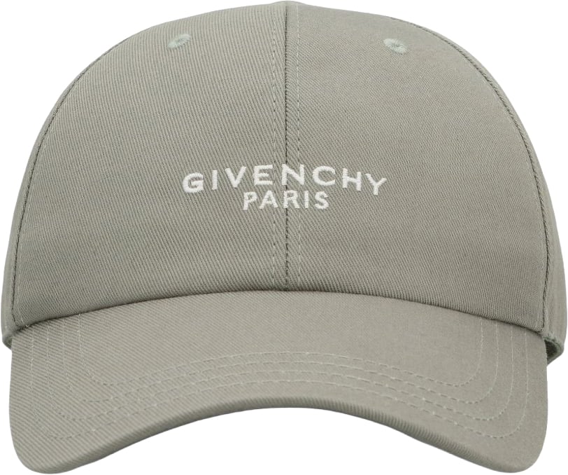 Givenchy Sage Green Cotton Visor Grijs