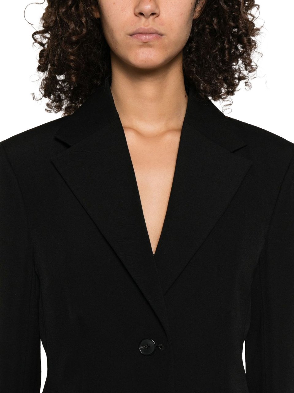Givenchy Notched Lapel Black Jacket Zwart